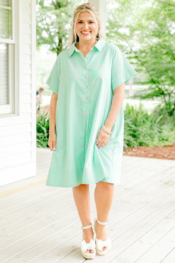 Women's Sweet Breeze Dress, Green Women's Sweet Breeze Dress, Green