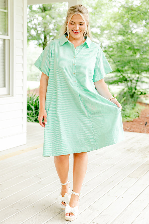 Women's Sweet Breeze Dress, Green Women's Sweet Breeze Dress, Green