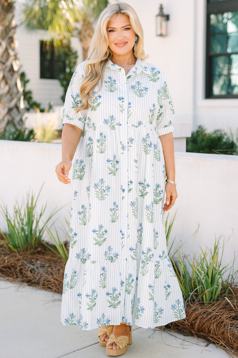 Women's Take A Second Dress, Blue