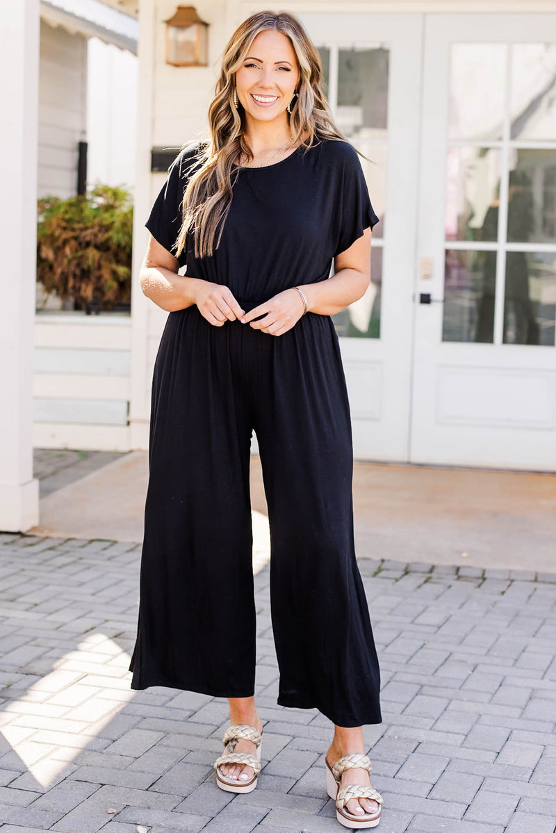 Chic me best sale black jumpsuit