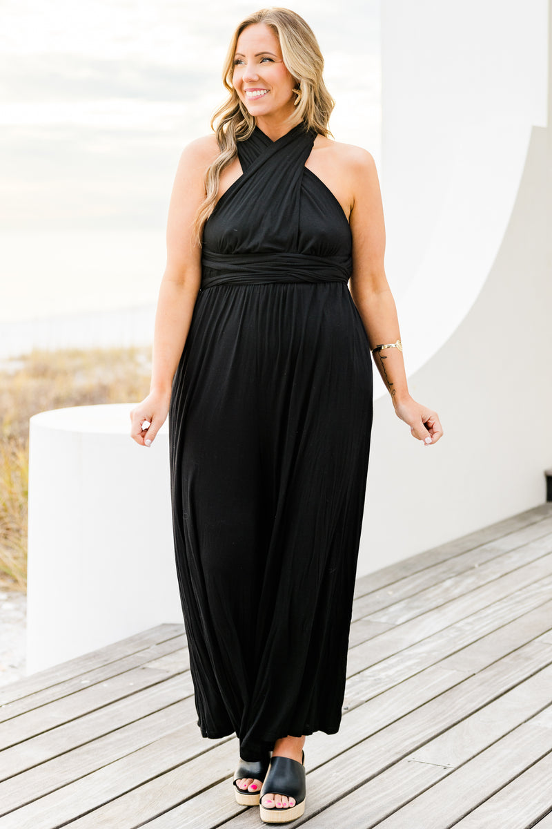 black formal jumpsuit dress Jovani 23240 Long Beaded Evening Formal Jumpsuit main image 0