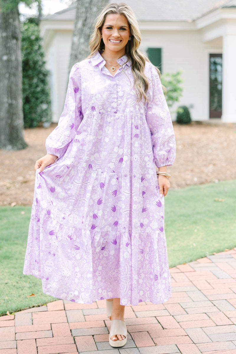 There You Are Dress, Lilac – Chic Soul
