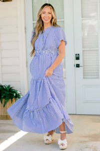This & That Maxi Dress, Periwinkle – Chic Soul