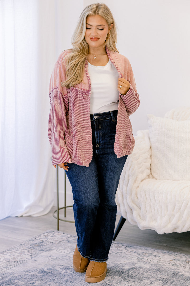 Times To Remember Cardigan, Wild Berry – Chic Soul