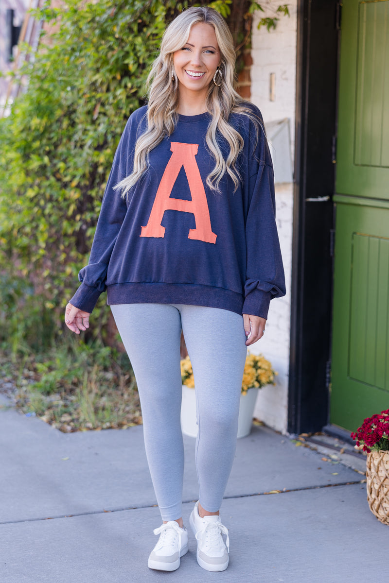 To Be True Leggings Dark Heather Gray Chic Soul