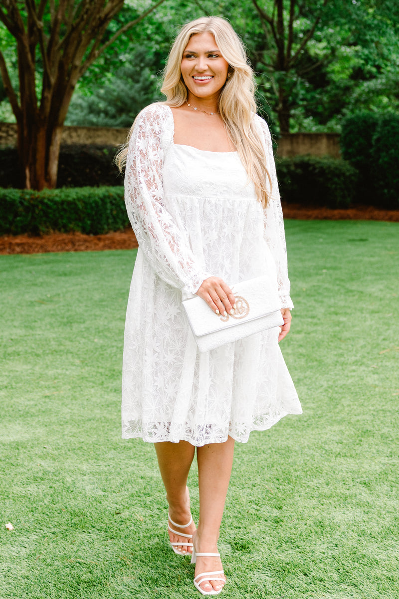 True Pure Bliss Dress, White Chic Soul True Pure Bliss Dress, White Chic Soul