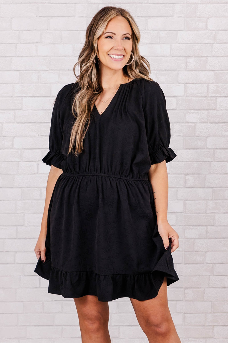 Women's True To Me Dress, Black | Size: 2X By Chic Soul Women's True To Me Dress, Black | Size: 2X By Chic Soul