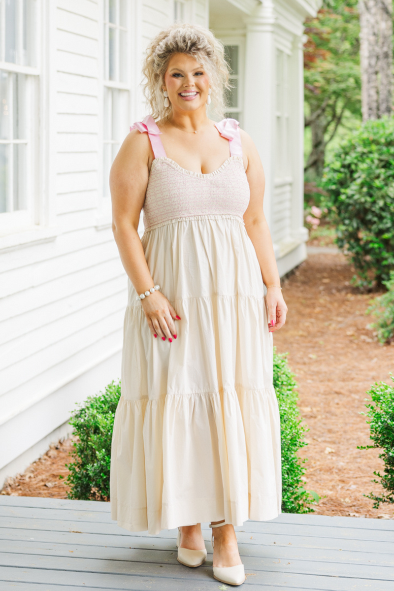 Women's Midnight Garden Dress, White
