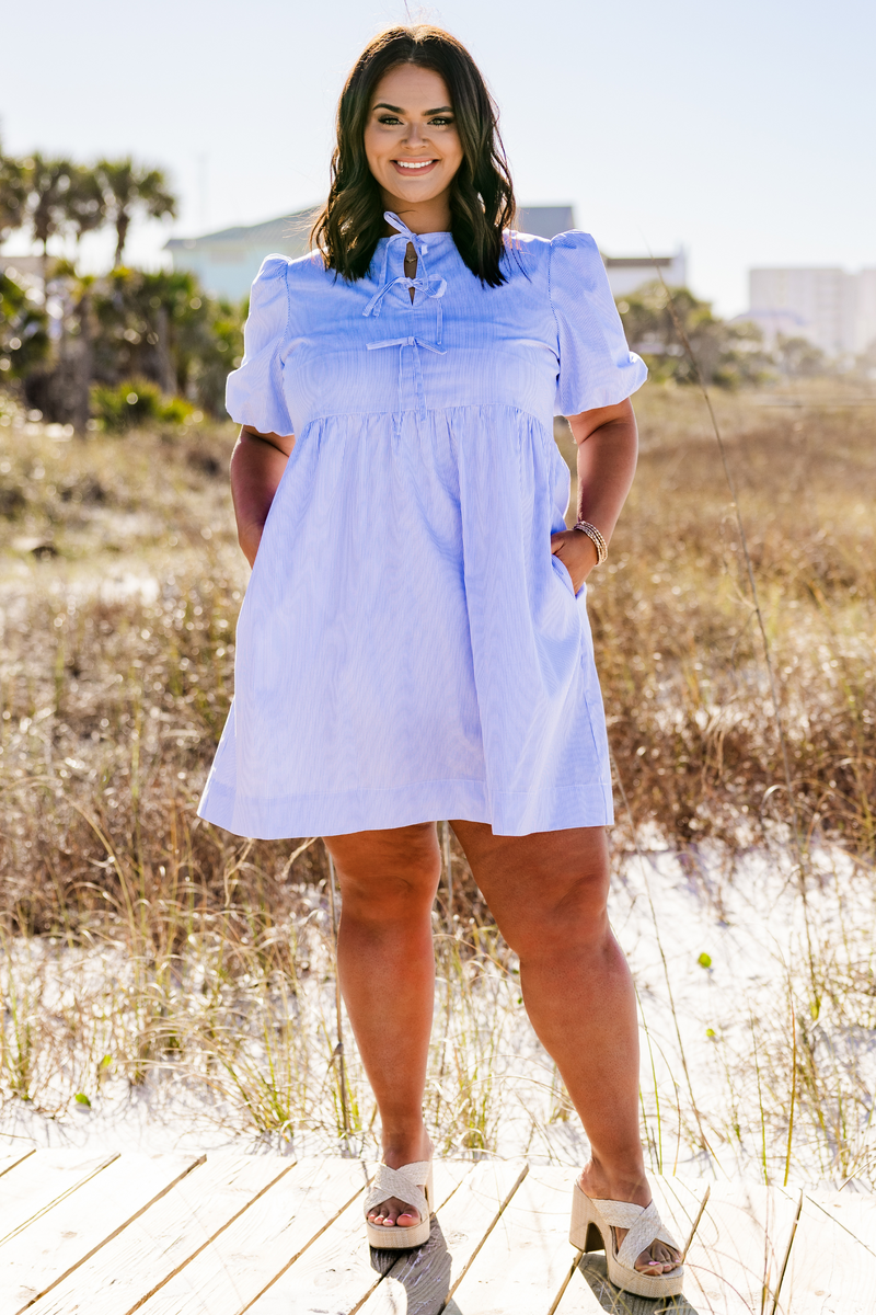 Women's Groove In The Heart Dress, Blue
