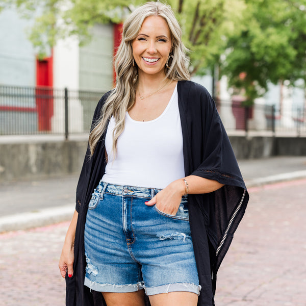Vibrant Daze Coverup, Black