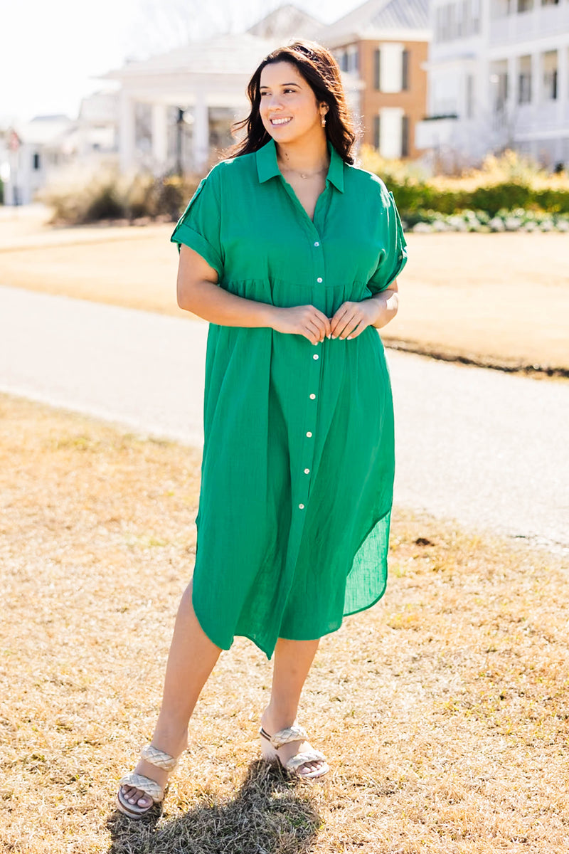 Waiting To Exhale Dress, Kelly Green – Chic Soul