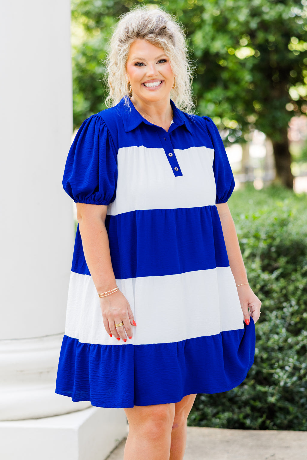 We Are The Champions Dress, Royal Blue – Chic Soul