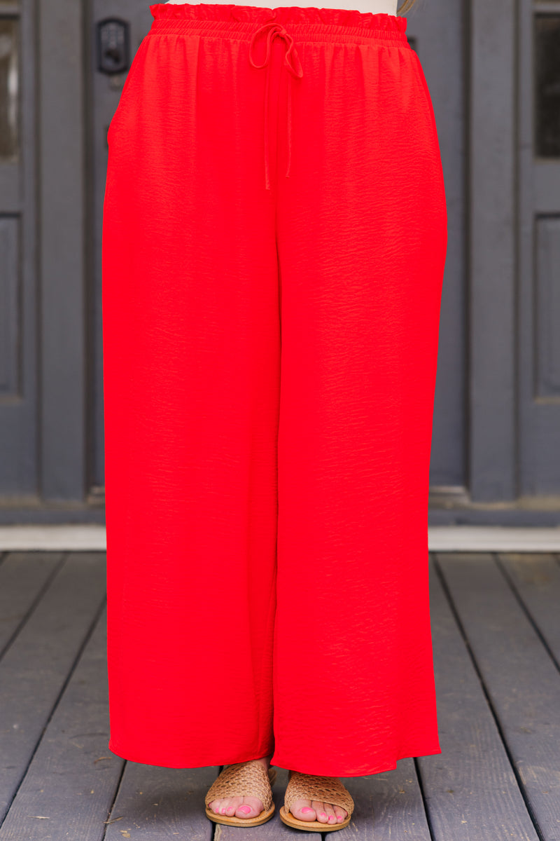 Weekend Wardrobe Pants, Scarlet Chic Soul Weekend Wardrobe Pants, Scarlet Chic Soul