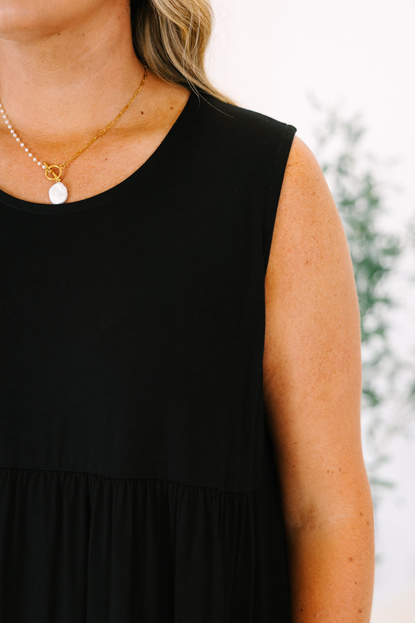Weekend Wonder Dress, Black