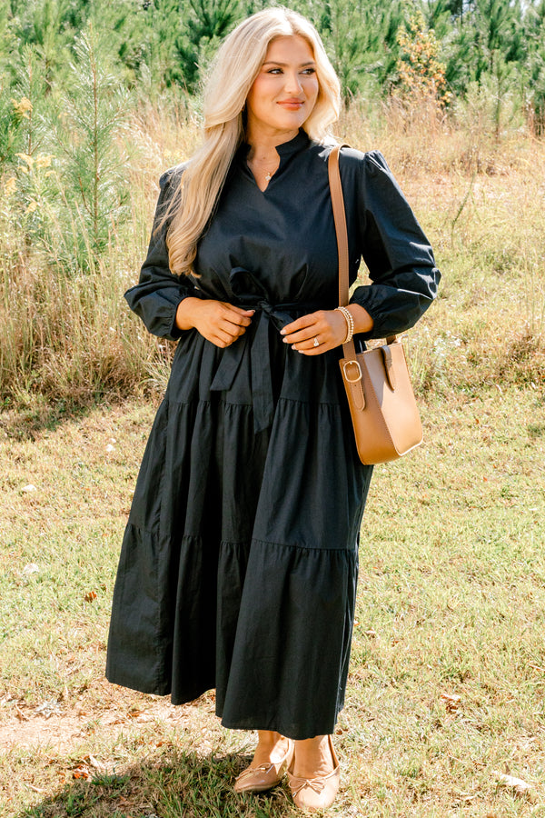 What It's All About Dress, Navy