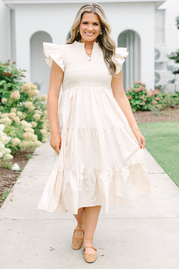 Women's Where Our Story Begins Dress, White