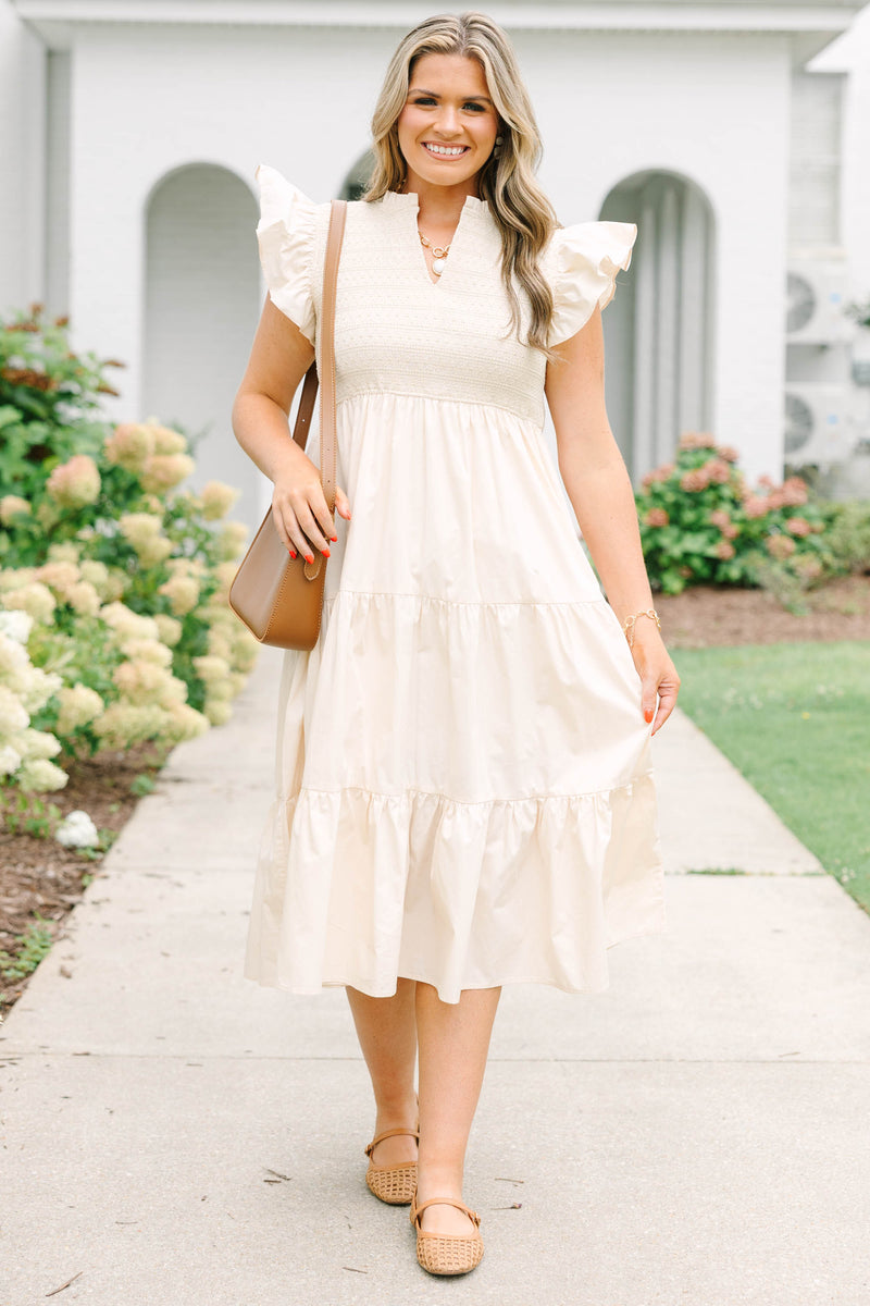 Where Our Story Begins Dress, Cream – Chic Soul