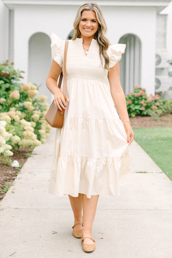 Women's Where Our Story Begins Dress, White