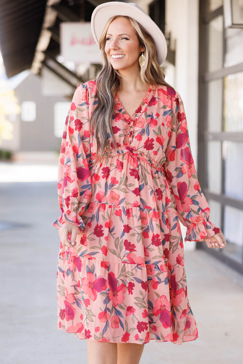 Autumn Stroll Dress, Multi – Chic Soul