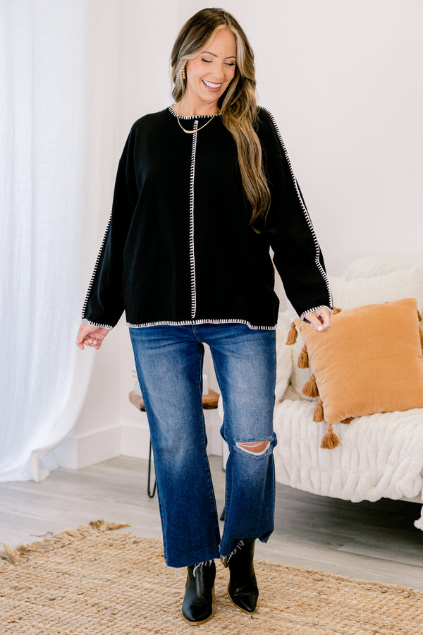 Chic Soul plus size clothing, purple long sleeve flowy top with collar