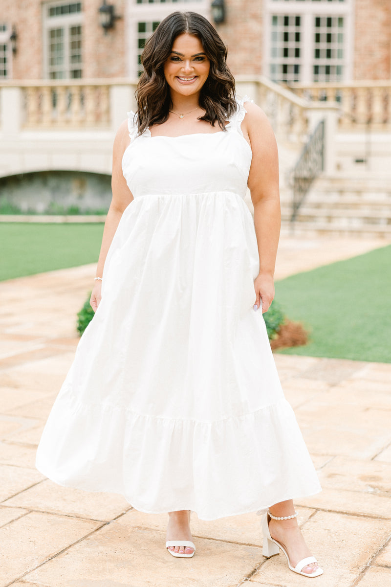 Women's Wishing For You Dress, White