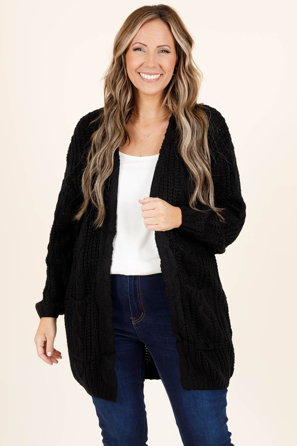 Different For Girls Cardigan, Black – Chic Soul