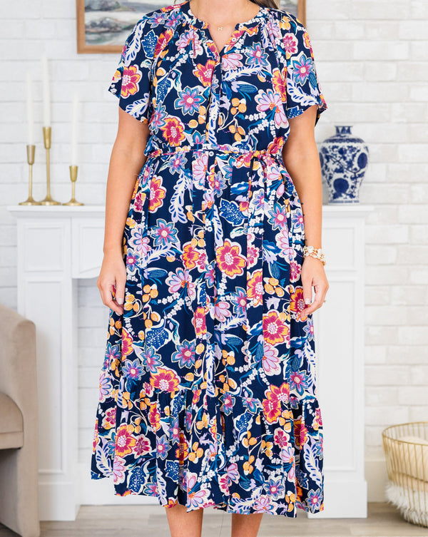 young women's dresses Woman and effortlessly flattering young love midi dress Women's
