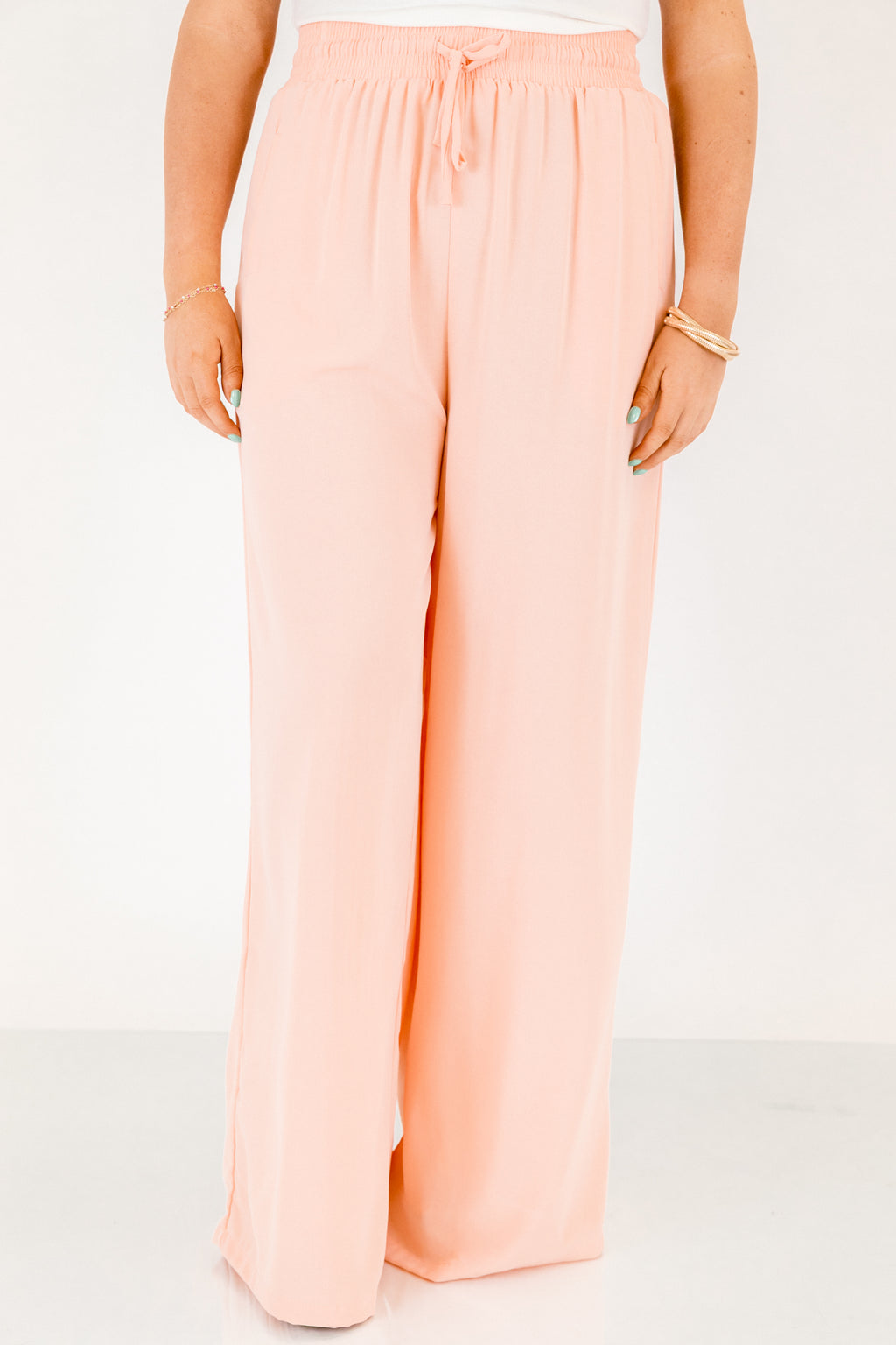Can't Sit Still Pants, Peach – Chic Soul
