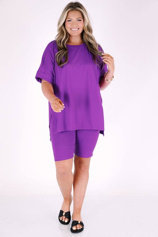 Dynamic Duo Set, Violet