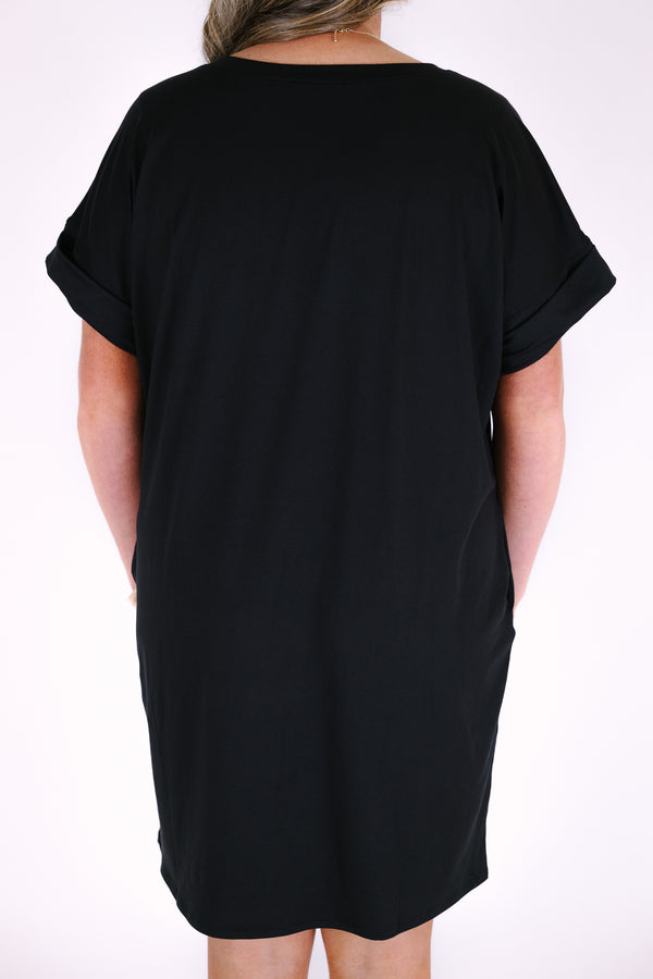 Easy Like Sunday Dress, Black