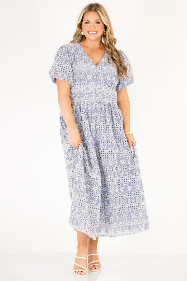 Women's It's A New Day Dress, Blue