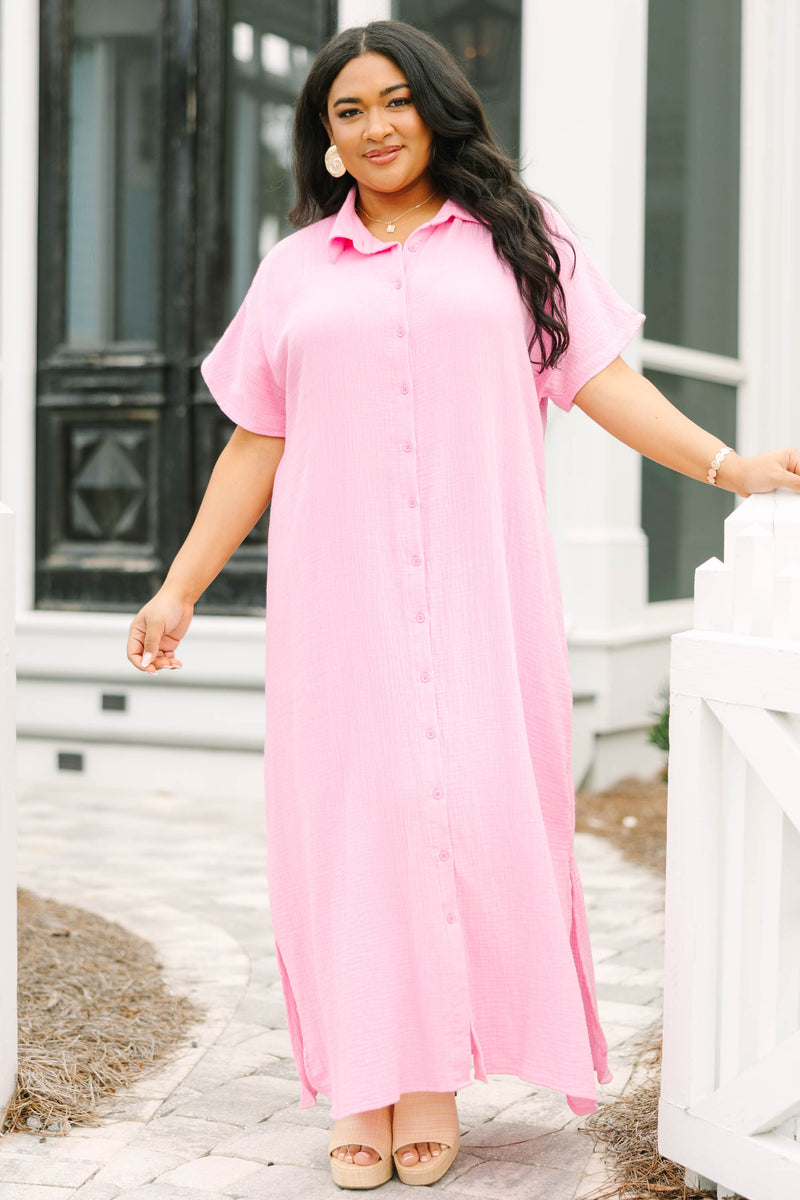 Women's Just Nice Dress, Pink