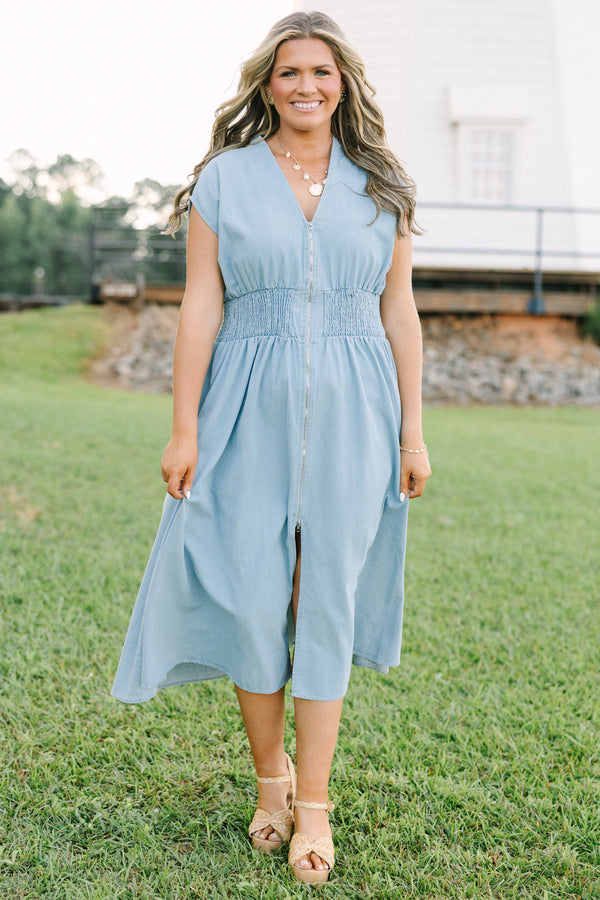 Women's Late Night Skies Dress, Blue