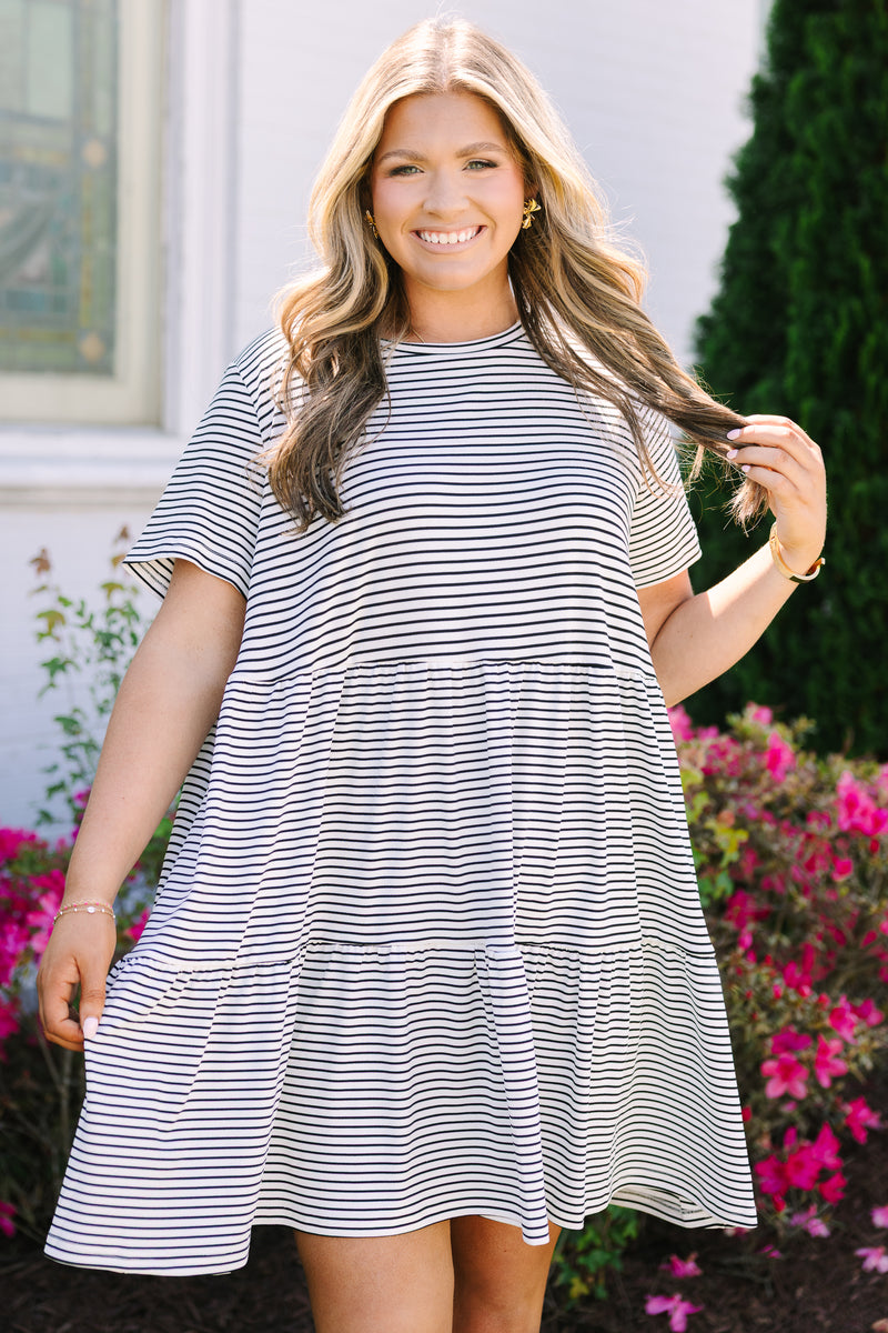 Women's Long Distance Dress, Brown