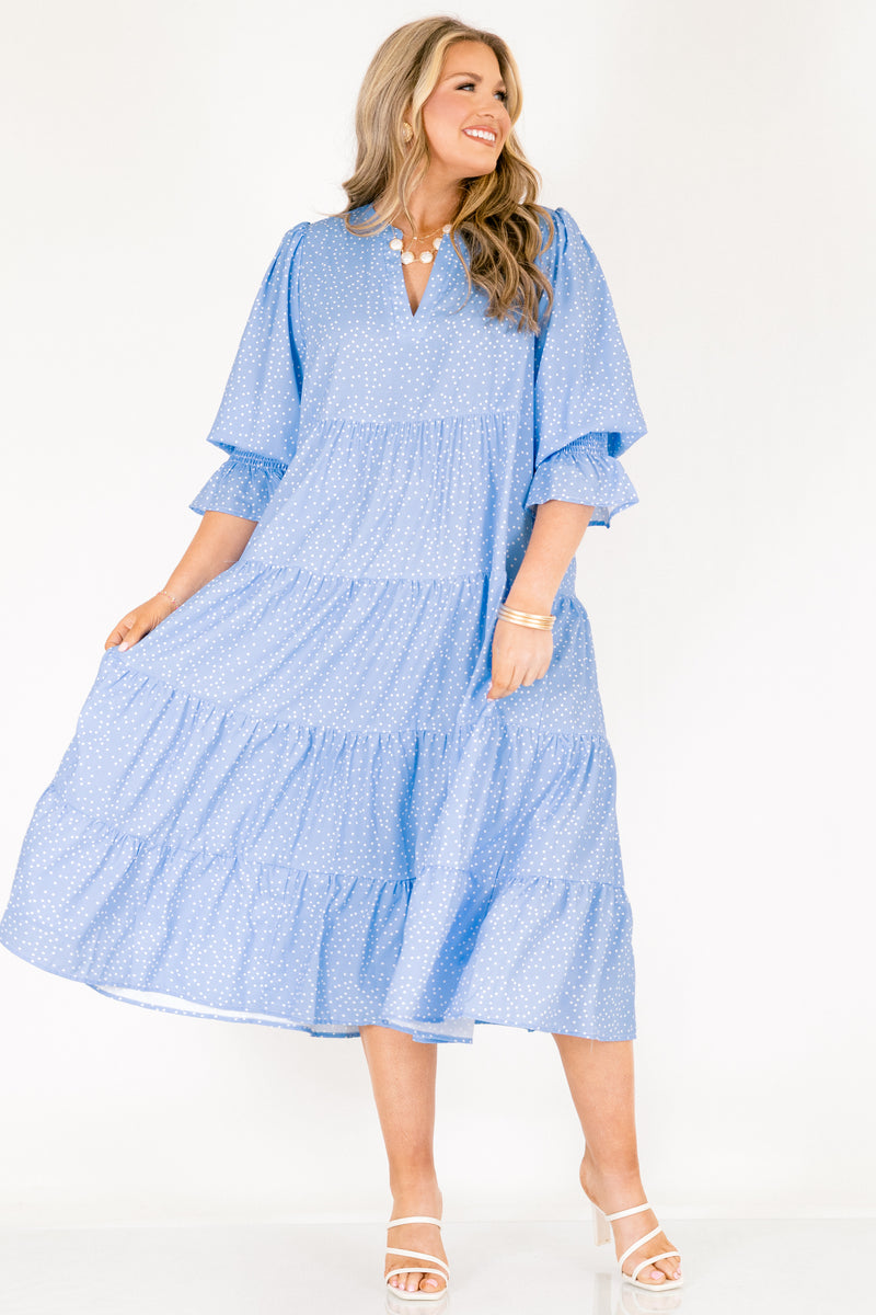 Women's Love You So Dress, Blue