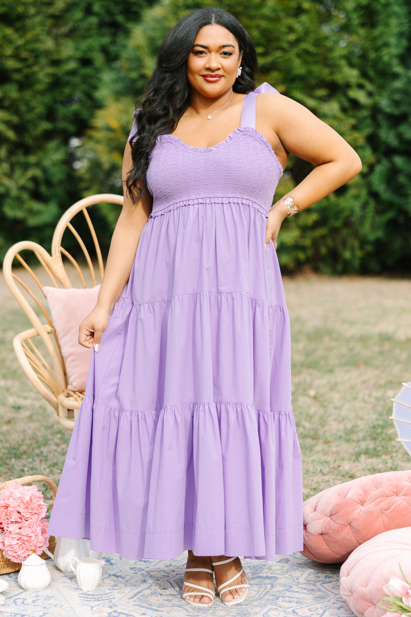 open lace back dress Lara 9950 Prom Dress - Purple