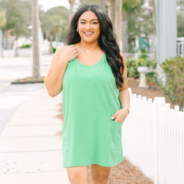 No Doubt About It Dress, Green