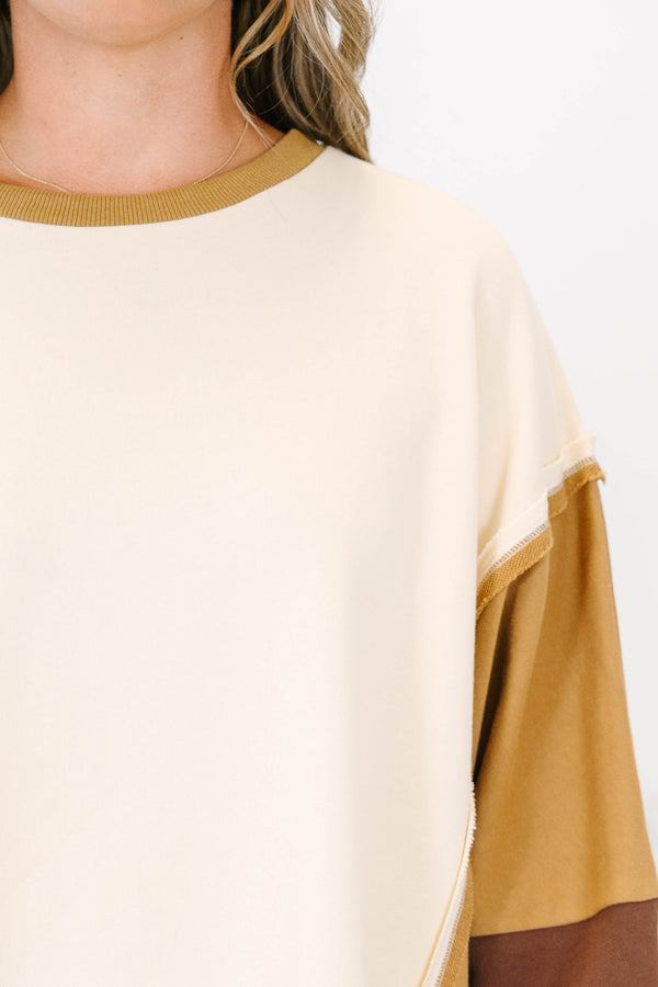 Rising To The Opportunity Pullover, Chocolate