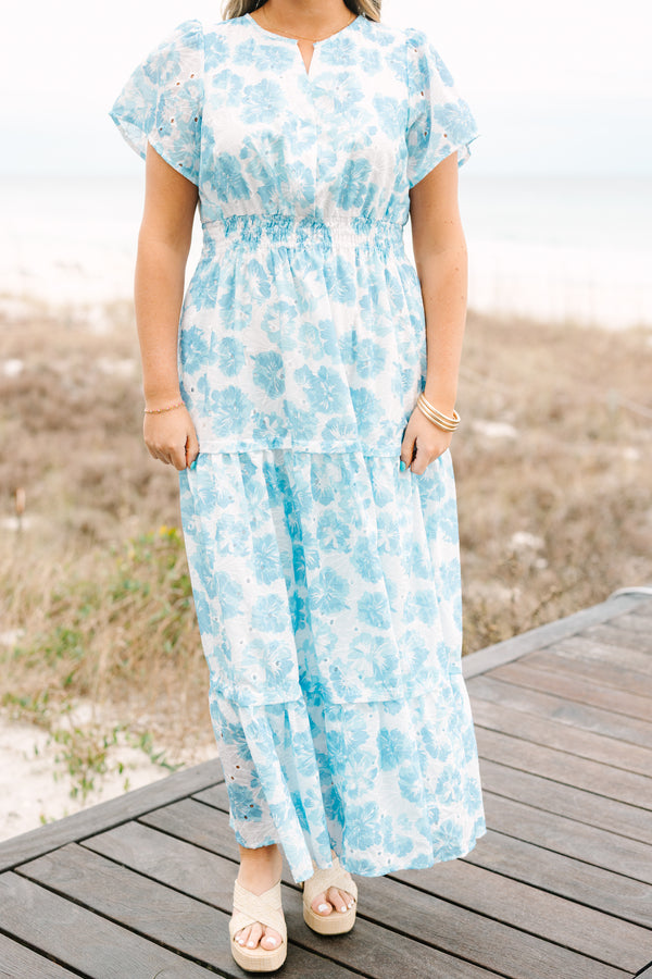 Somewhere Beautiful Dress, Blue