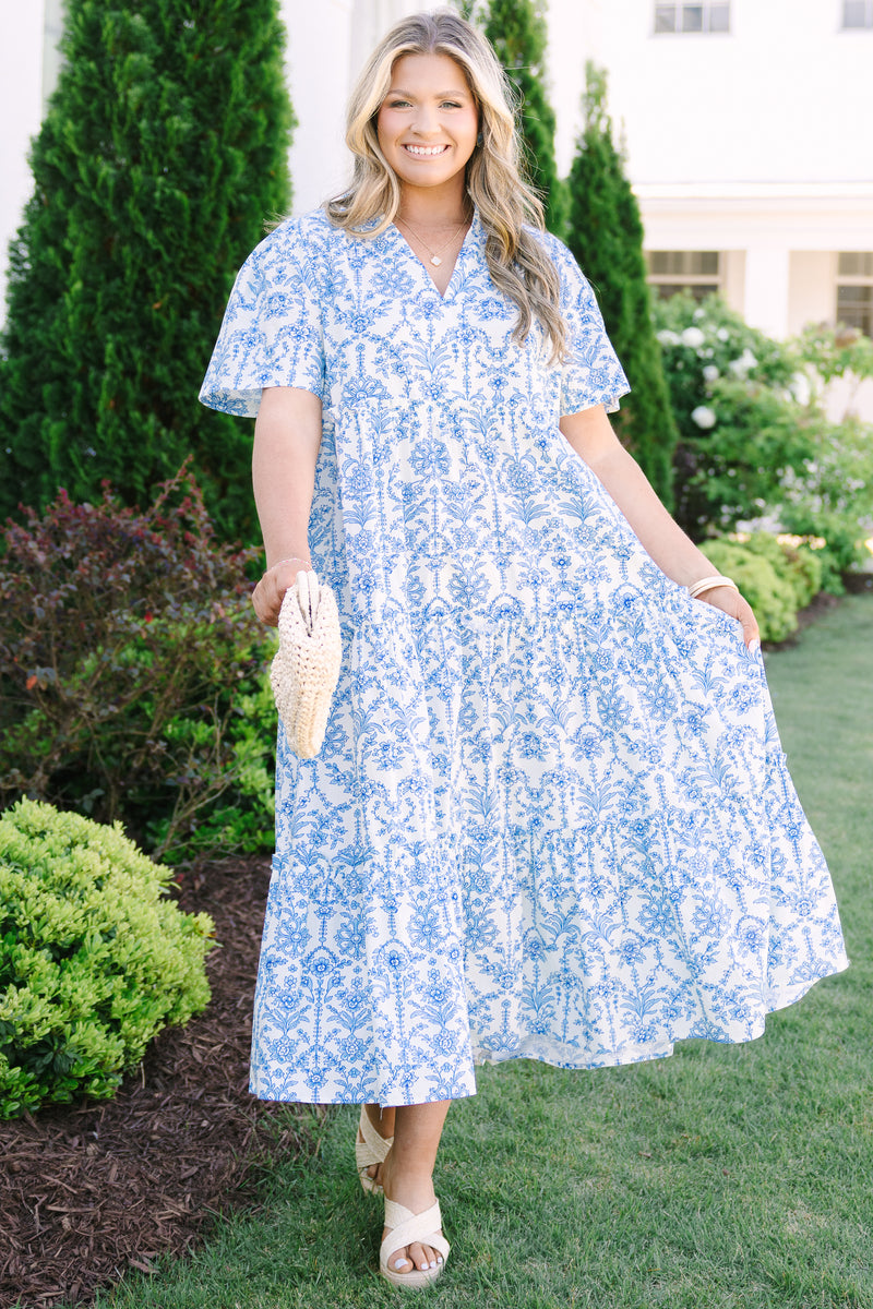 Straight Shot Dress, Cerulean – Chic Soul