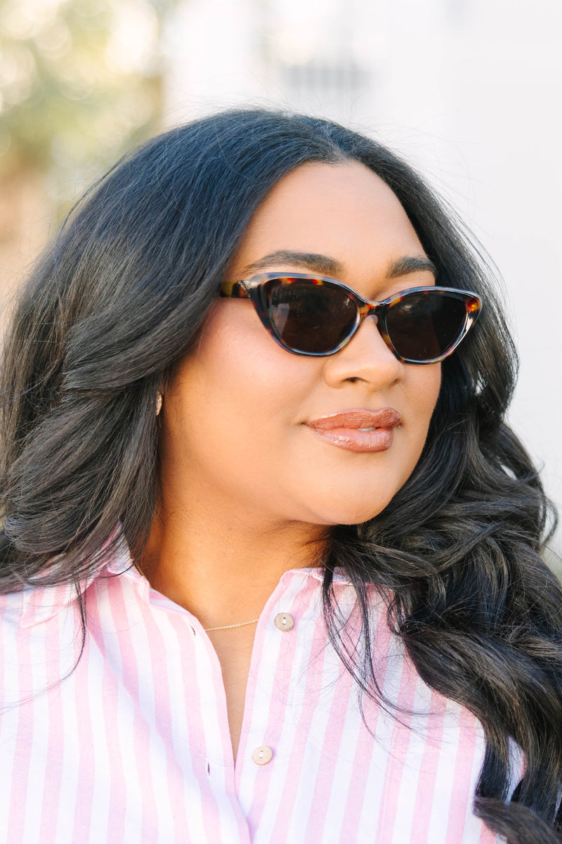 Sunchaser Sunglasses, Tortoise – Chic Soul display picture 1