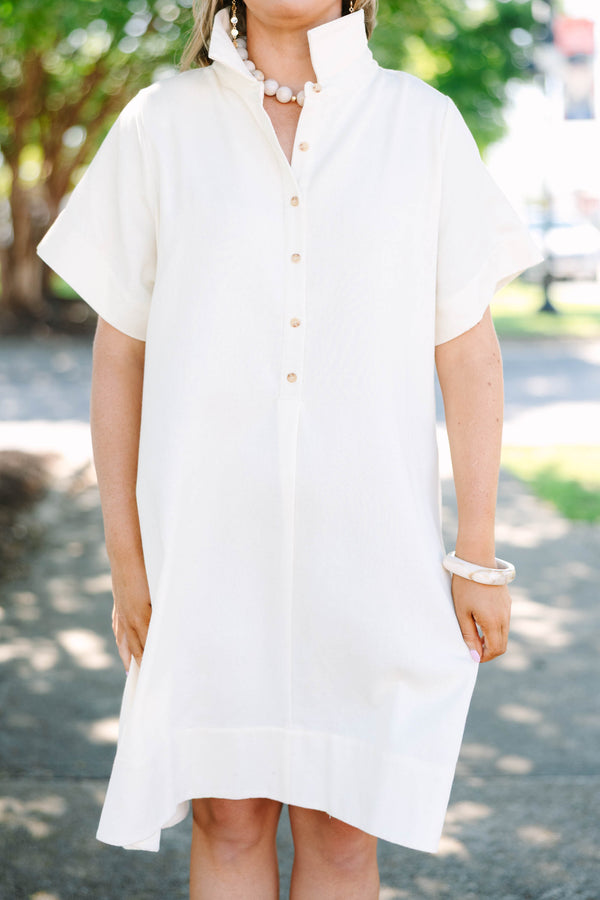 Sweet Breeze Dress, Cream