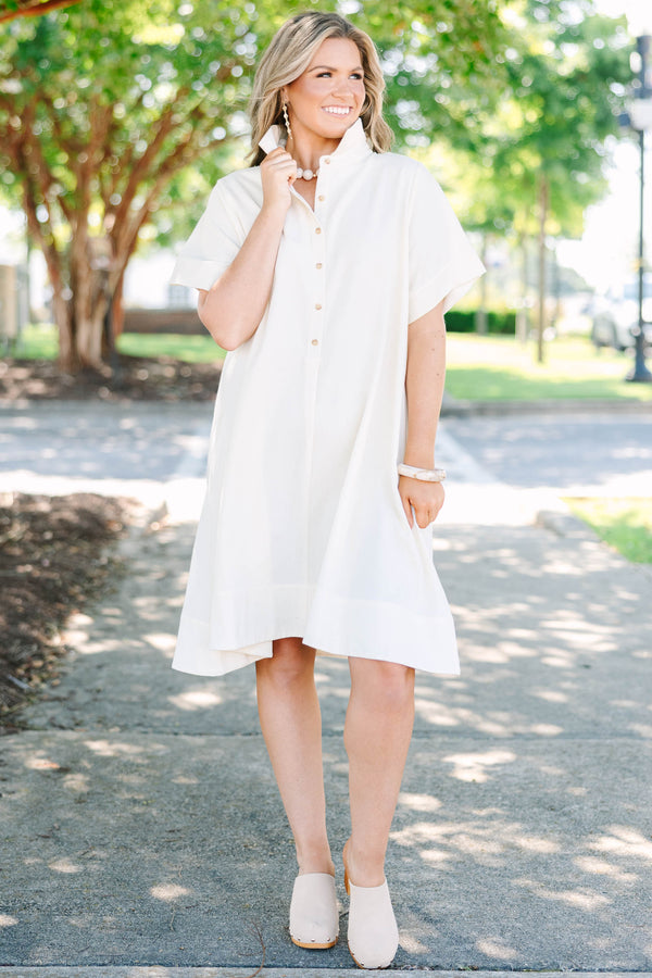 Sweet Breeze Dress, Cream