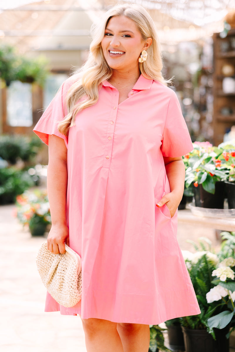 Women's Sweet Breeze Dress, Pink