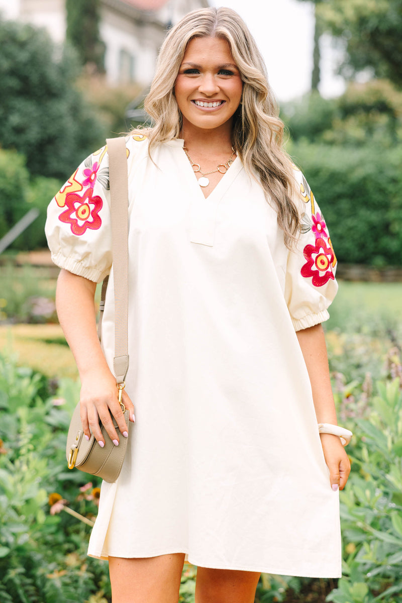 plus size cream dress with sleeves Sweetest Thing Yet Dress, – Chic Soul Size:20W Delicate ruffle sleeves add Kids sports team apparel stores in Katy White House Black Market