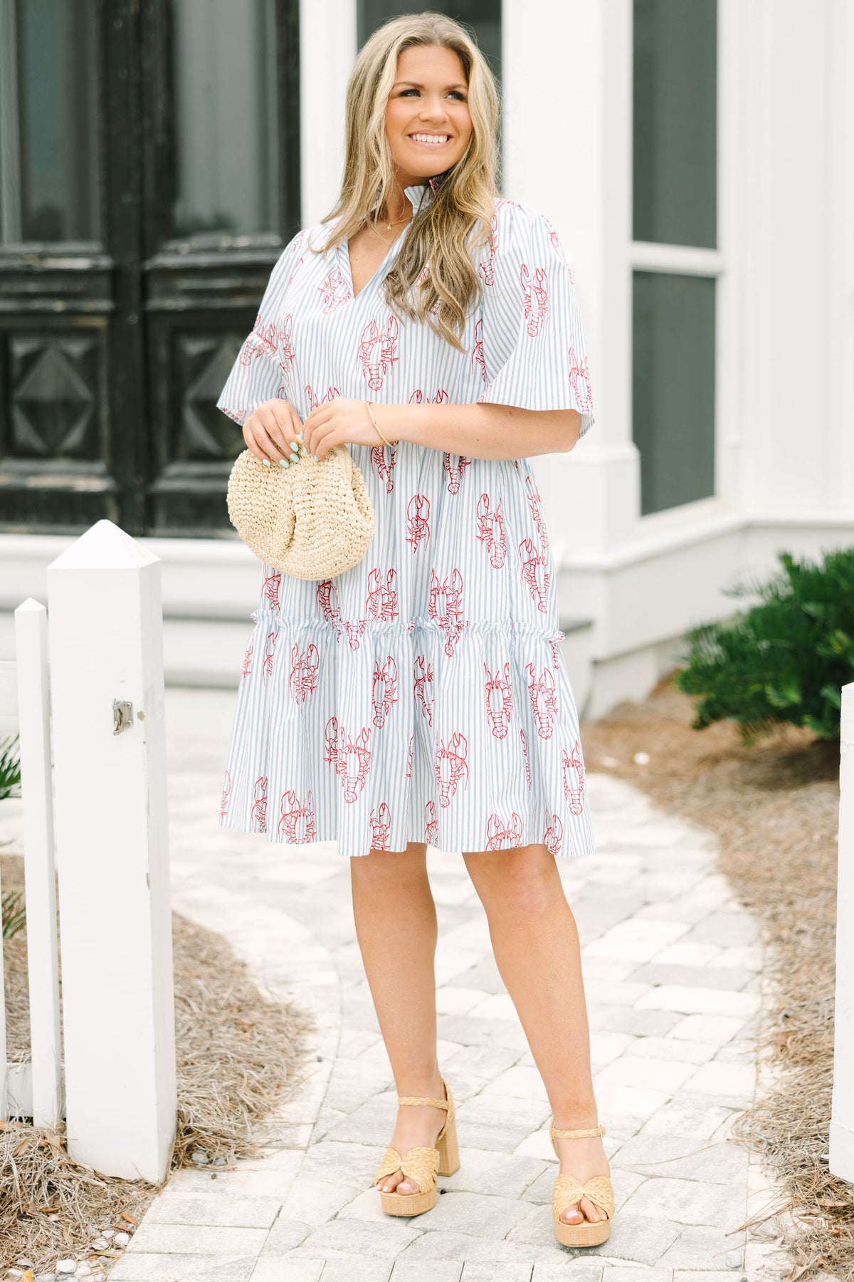 Through The Arbor Dress, Blue Chic Soul Through The Arbor Dress, Blue Chic Soul