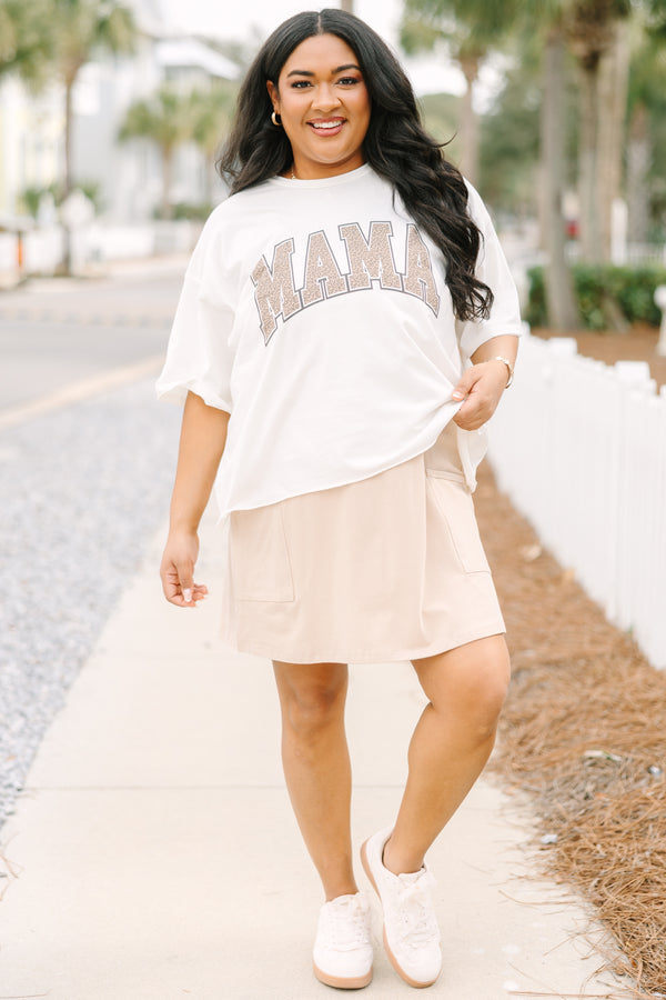 Wild & Loved Vintage Wash Tee, White