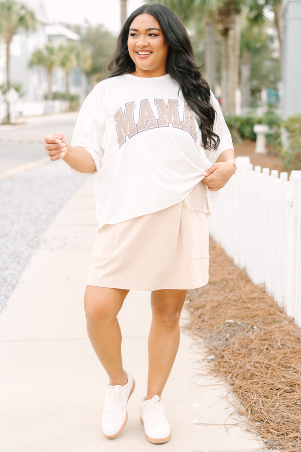 Wild & Loved Vintage Wash Tee, White