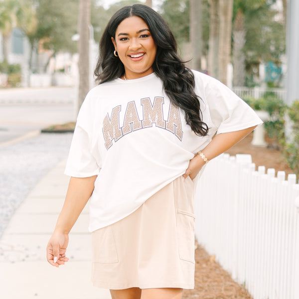 Wild & Loved Vintage Wash Tee, White