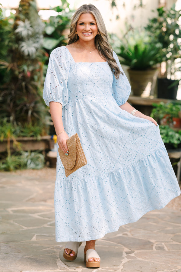 What Comes Next Dress, Baby Blue Chic Soul What Comes Next Dress, Baby Blue Chic Soul